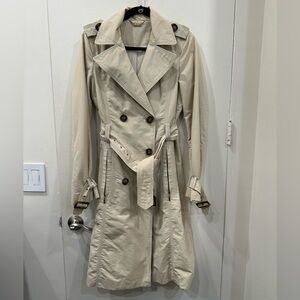 Zara Light Tan Trench Coat Size S